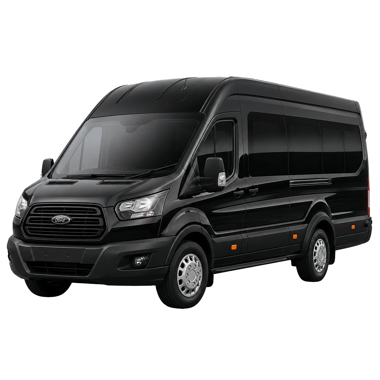 Modern self-drive minibus for longer journeys from Poole
